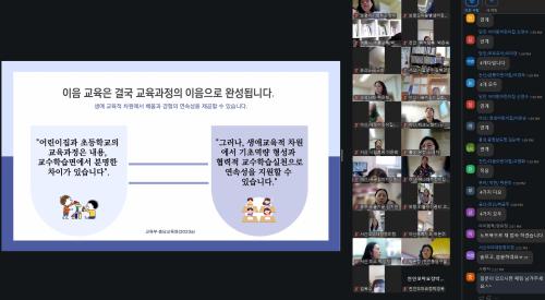 제3차 원장 역량강화 교육 '이음 교육의 이해'